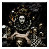 Dark Romantic Gothic Design ポスター (正面)