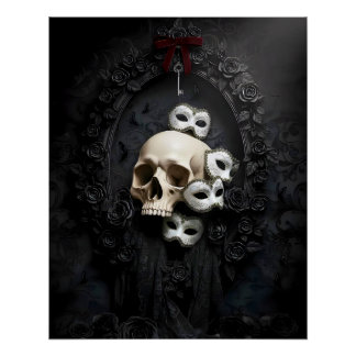 Dark Romantic Gothic Design ポスター