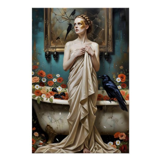 Dark Romantic Gothic Design ポスター (正面)