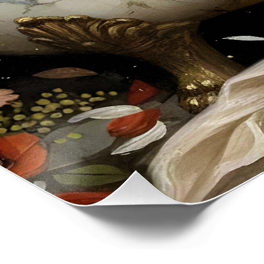 Dark Romantic Gothic Design ポスター (コーナー)