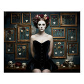 Dark Romantic Gothic Design ポスター (正面)