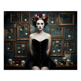 Dark Romantic Gothic Design ポスター