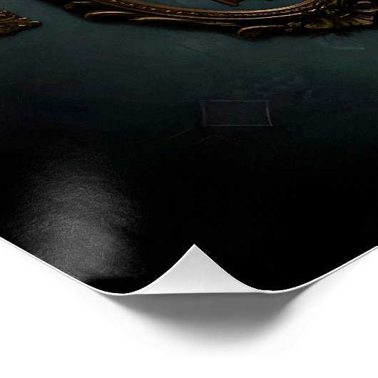 Dark Romantic Gothic Design ポスター (コーナー)