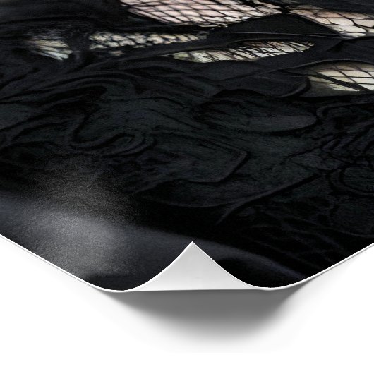 Dark Romantic Gothic Design ポスター (コーナー)