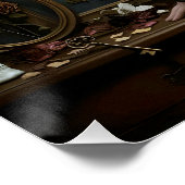 Dark Romantic Gothic Design ポスター (コーナー)