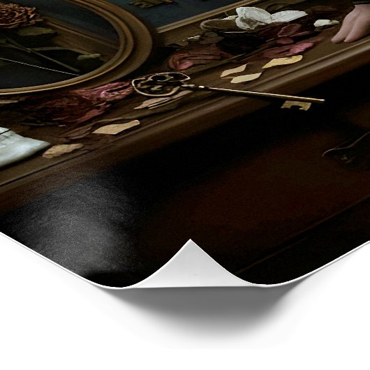 Dark Romantic Gothic Design ポスター (コーナー)