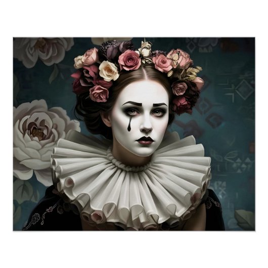 Dark Romantic Gothic Design ポスター (正面)