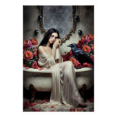 Dark Romantic Gothic Design ポスター (正面)