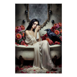 Dark Romantic Gothic Design ポスター