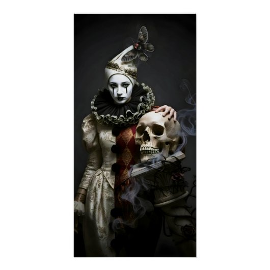 Dark Romantic Gothic Design ポスター (正面)