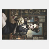 Dark Romantic Gothic Design ラッピングペーパーシート (正面2)