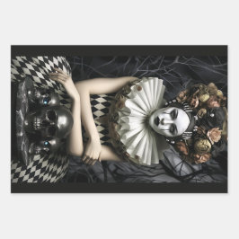 Dark Romantic Gothic Design ラッピングペーパーシート