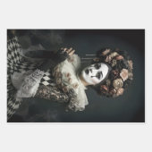 Dark Romantic Gothic Design ラッピングペーパーシート (正面2)