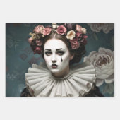 Dark Romantic Gothic Design ラッピングペーパーシート (正面2)