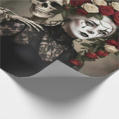 Dark Romantic Gothic Design ラッピングペーパー (角)