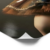 Dark Romantic Raven Motif ポスター (コーナー)