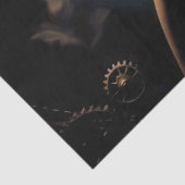 Dark Romantic Raven Motif 薄葉紙 (詳細)