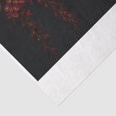 Dark Romantic Red Floral Decoupage Tissue Paper | 薄葉紙 (詳細)