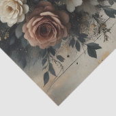 Dark Romantic Woman Portrait Decoupage 薄葉紙 (詳細)