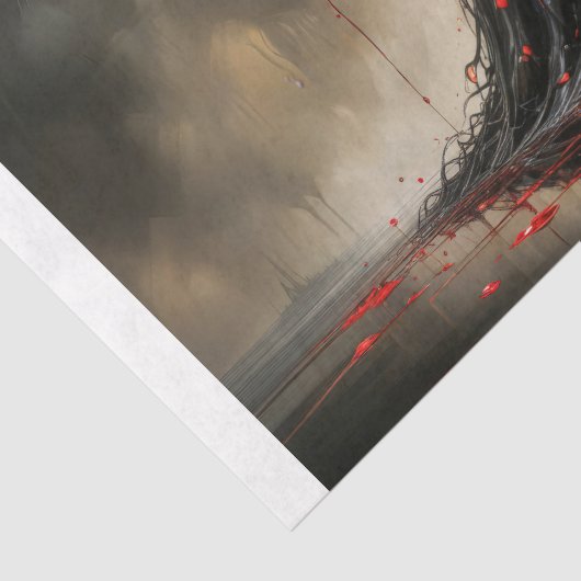 Dark Rose Siren Decoupage 薄葉紙 (詳細)