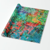 Dark rosy Wrapping Paper,Cozy decorative darkness ラッピングペーパー (アンロールド)