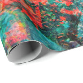 Dark rosy Wrapping Paper,Cozy decorative darkness ラッピングペーパー (ロールコーナー)