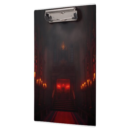 Dark Royal Halloween Gothic Design クリップボード (左)