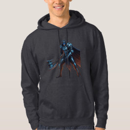 Dark Rune Warrior Hoodie – Flameforged Axe Armor パーカ