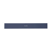 Dark Sargasso Blue 2018秋の冬の色の傾向 招待状ベリーバンド (フラット)