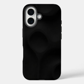 Dark Sculpted Minimal Matte Phone Case iPhone 16ケース