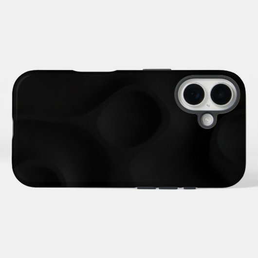 Dark Sculpted Minimal Matte Phone Case Case-Mate iPhoneケース (裏面 (横))