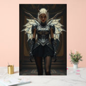 Dark Seraphim Queen – Fantasy Gothic Warrior Angel アクリルサイン (ウェディング)