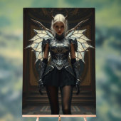 Dark Seraphim Queen – Fantasy Gothic Warrior Angel アクリルサイン (ニュートラル)