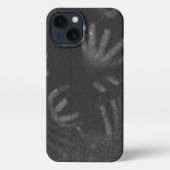 Dark Simple Slime iPhone 13 Case iPhoneケース (裏面)