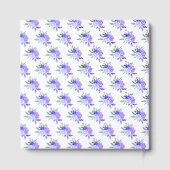 Dark Skin Princess Purple Quinceanera Guest Book ゲストブック (裏面)