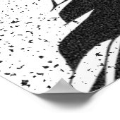 Dark Sorcery Silhouette Black and White Choso ポスター (角)