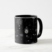 DARK STARRY NIGHTSKY | 天体ホリデーギフト マグカップ (正面右)