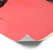 Dark Surrealism Nightmares - Gothic Red Abstract  ポスター (角)