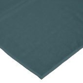 Dark Teal Modern Jewelry Business Logo Tablecloth テーブルクロス (アングル)
