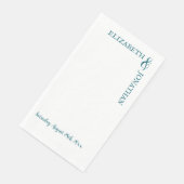 Dark Teal Modern Typography Wedding (コーナー)