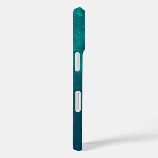 Dark Teal Ombre Texture Case-Mate iPhoneケース (裏面 / 右)
