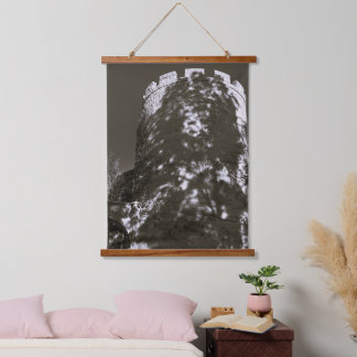 Dark Tower Wood Topped Wall Tapestry 吊り下げ型タペストリー