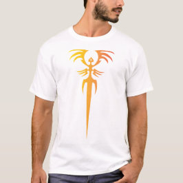 Dark Tribal Phoenix Emblem – Mythic Symbol Tシャツ