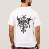 Dark Tribal Spike Tシャツ (裏面)
