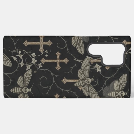 Dark Victorian Gothic Phone Case  Samsung Galaxyケース (裏面横)