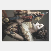 Dark Vintage Gothic  ラッピングペーパーシート (正面)