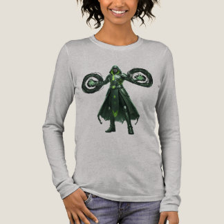 Dark Warlock Magic Gamer Aesthetic Streetwear トライブレンドTシャツ