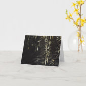 Dark willow tree Nature Sympathy カード (黄色い花)