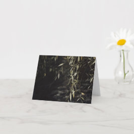 Dark willow tree Nature Sympathy カード