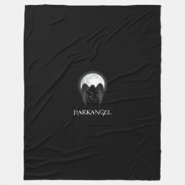 DarkAngelロゴフリースブランケット フリースブランケット